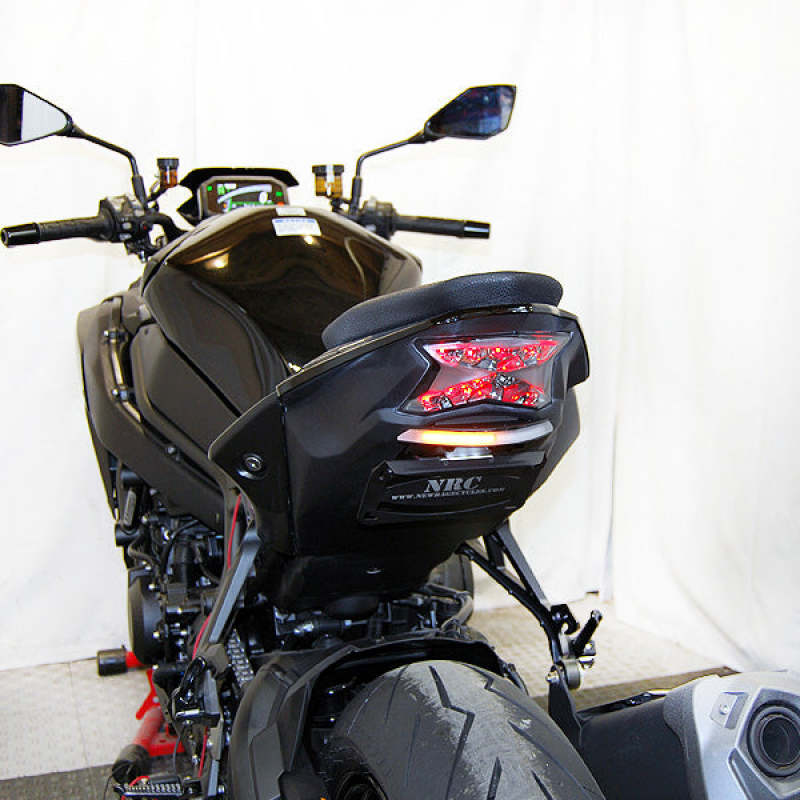Kawasaki ZH2 Fender Eliminator - New Rage Cycles - Tucked - Black - `20-`27